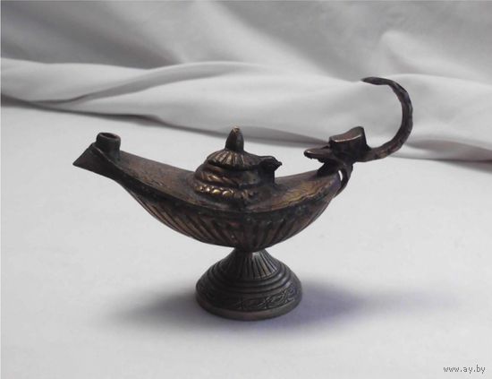 Светильник масляный Лампа Аладдина Бронза