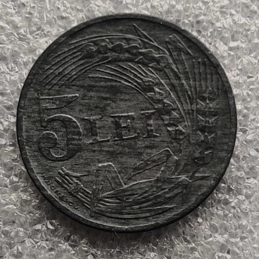 Румыния 5 леев  1942 г.