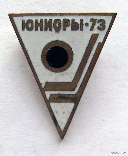 1973 г. Чемпионат по хоккею среди юниоров. Хоккей.