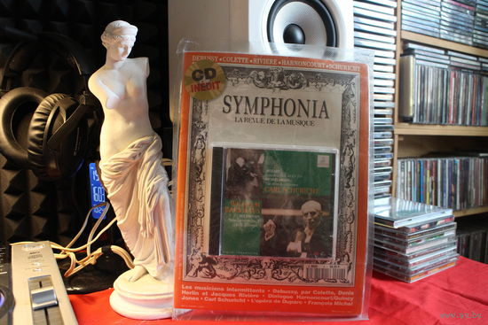 Mozart, Mendelssohn, Beethoven, Carl Schuricht, Wilhelm Backhaus, RTSI Orchestra - Symphony No.40 KV 550 / The Hebrides-Overture / Piano Concerto No.5 Op.73 "Emperor" (1996, CD)