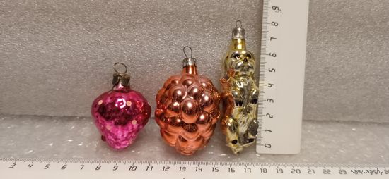 Ёлочные игрушки в реставрацию. Собачка +.  19