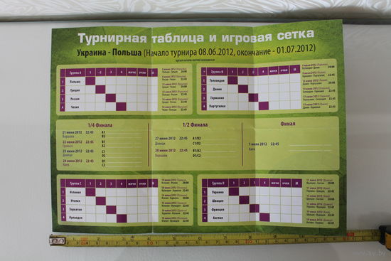 ТУРНИРНАЯ ТАБЛИЦА УКРАИНА-ПОЛЬША
