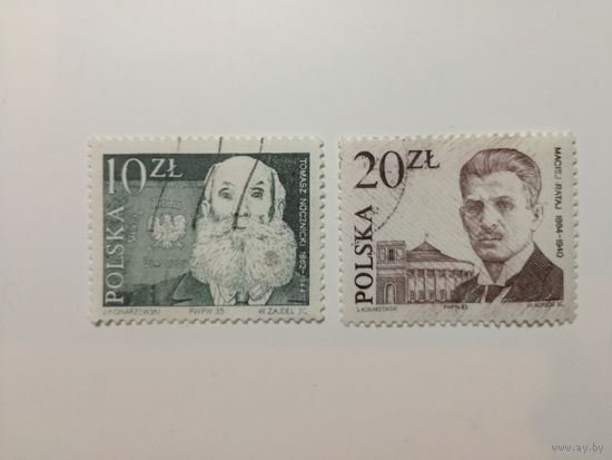 Польша 1985. Должностные лица крестьянского движения. Полная серия