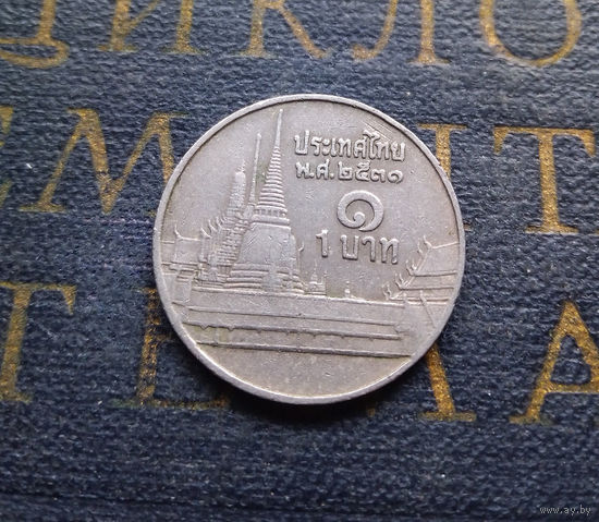 1 бат 1988 Таиланд #01