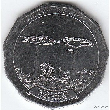 Мадагаскар 50 ариари, 2005 UNC