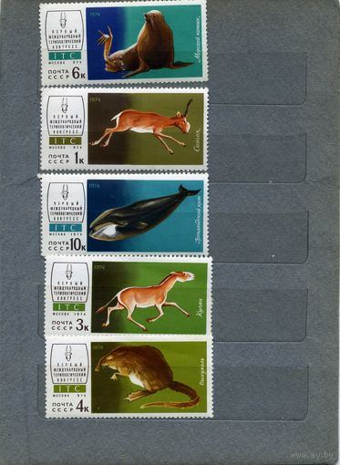 СССР, 1974, Межд**  тернологический конгресс    , серия   5м,   чистая
