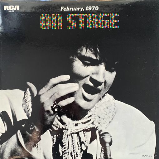 Elvis Presley – On Stage-February, 1970 / JAPAN