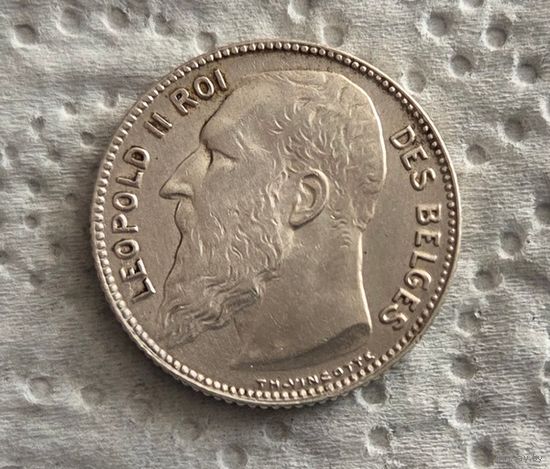 Бельгия 1 франк 1909