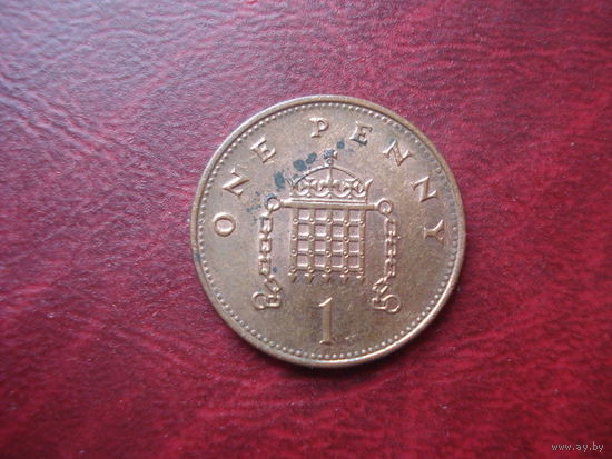 1 пенни 1996 год Великобритания