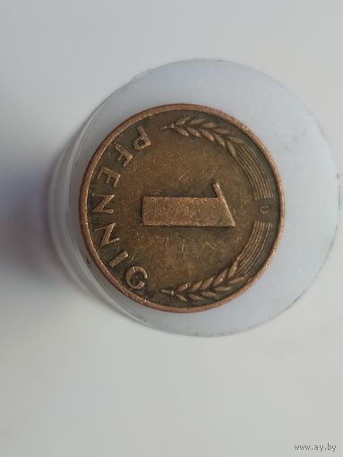 1 пфеннига Германия ФРГ 1950D лот 7