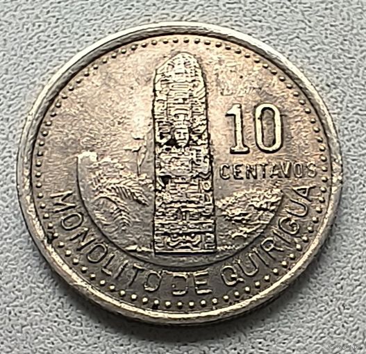 Гватемала 10 сентаво, 1995 7-1-12