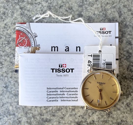 Часы кварцевые мужские Tissot на ходу с Рубля