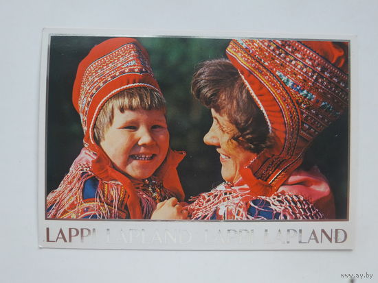 Финляндия новогодняя открытка 2012  10х15  см