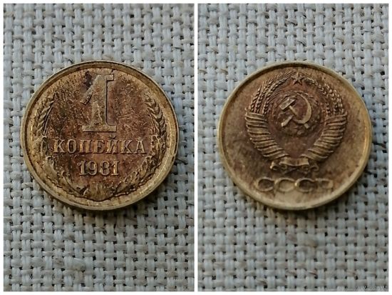 СССР 1 копейка 1981