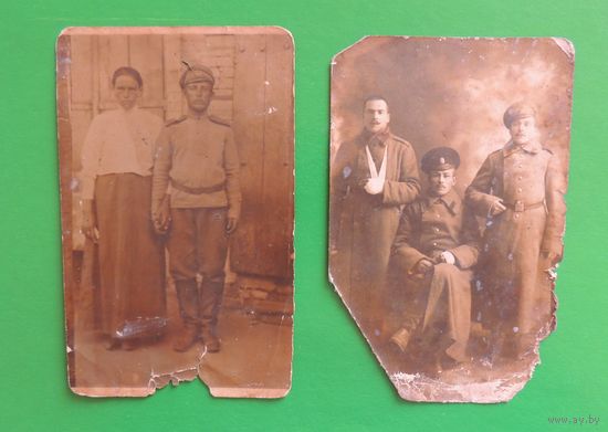 Фото кабинет-портрет "Солдаты РИ", до 1917 г.