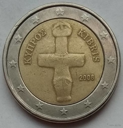 Кипр 2 евро 2008 г.