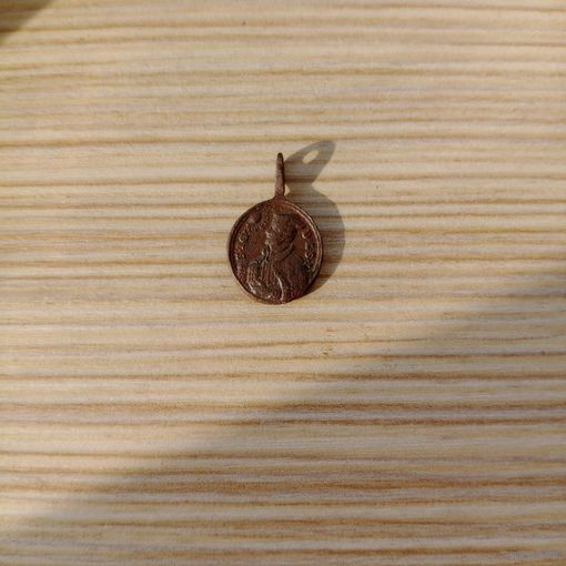 Образок старинный католический в отличном сохране