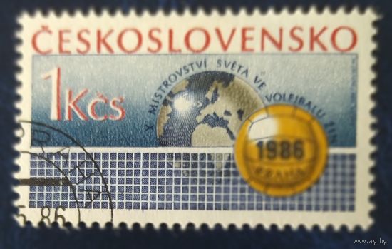 Чехословакия 1986 наклейка