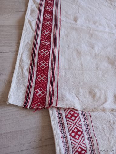 Намитка винтажная домотканая