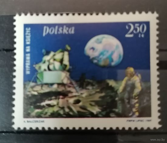 Польша 1969 космос