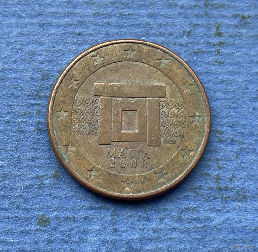 Мальта 5 евроцентов 2008