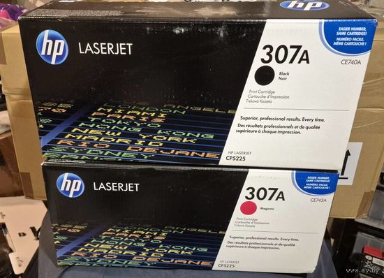 Картридж HP CE743A (307A) пурпурный