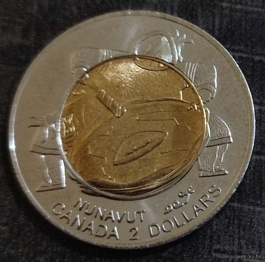Канада 2 доллара 1999, Основание Нунавута