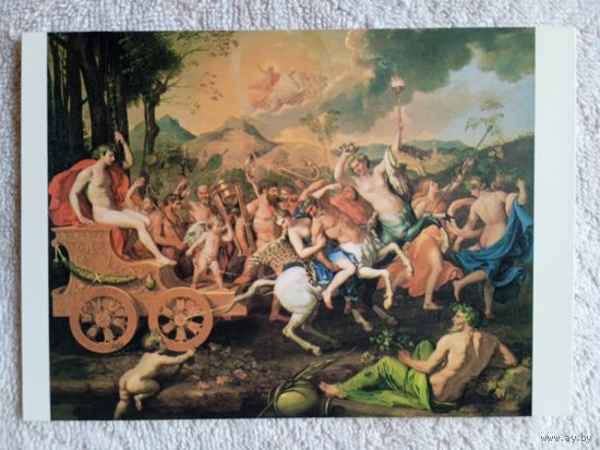 Пуссен. Триумф Бахуса. Издание США