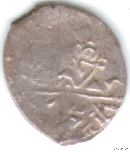 Копейка ~1611-1617 Шведская оккупация Новгорода  _состояние ХF