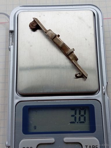 Брошь, фрагмент, серебро