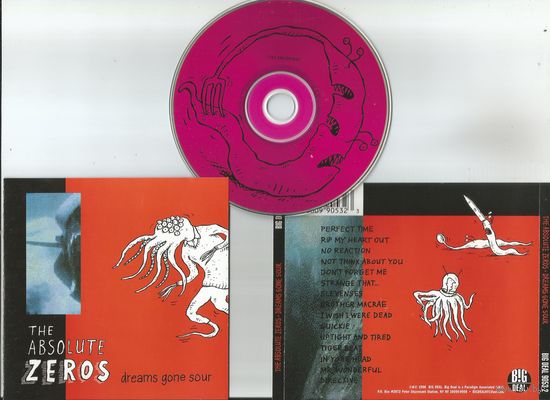 THE ABSOLUTE ZEROS - Dreams Gone Sour (USA 1998 аудио CD)