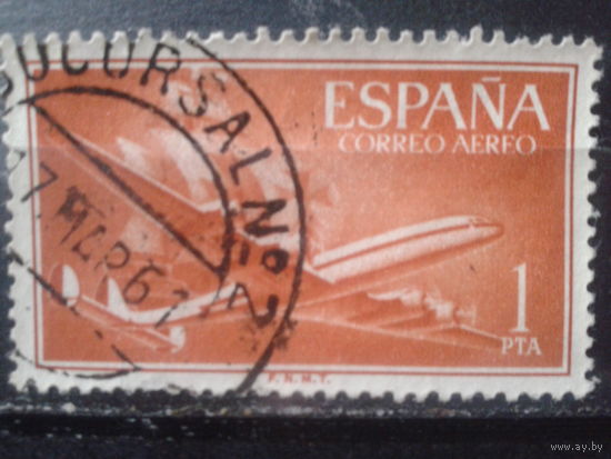 Испания 1955 Авиапочта, каравелла