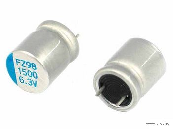 Конденсатор Low ESR 1500мкф 6,3В FZ98