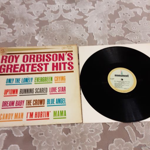 ROY ORBISON - 1967 - ROY ORBISON'S GREATEST HITS (USA) LP