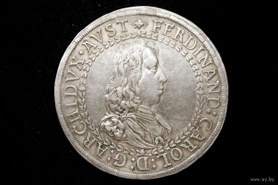 Двойной талер 1632-1662 г. Тироль (Священная Римская империя), Фердинанд Карл. Редкая!