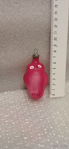 Ёлочная игрушка. Сова. 24