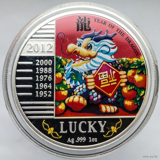 Конго - Год дракона, 240 франков 2012 - УНЦИЯ 999