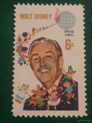 США 1968. Walt Disney