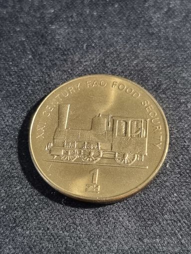 Северная Корея 1 чон 2002 Паровоз