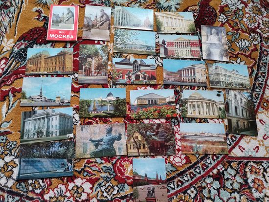 Открытки СССР Москва