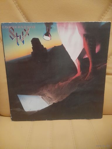 STYX " CORNERSTONE"  1979 LP GATEFOLD, USA A& M RECORDS AMLK63711 - -   NM/NM-