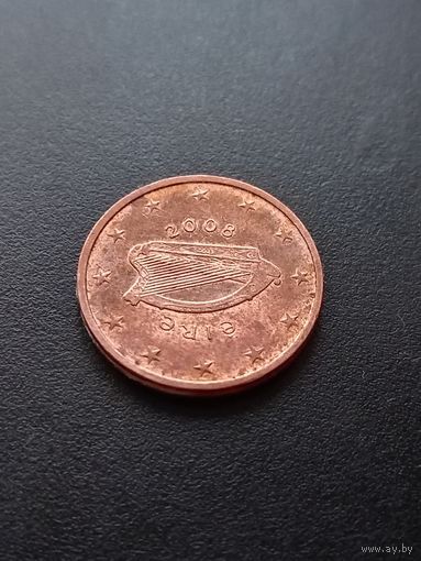 Ирландия 2 евроцента 2008 г..