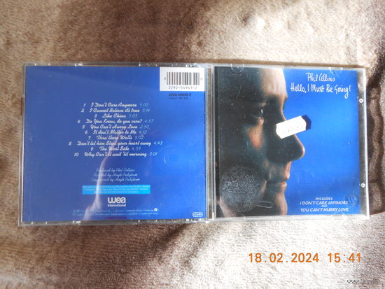 Phil Collins – Hello, I Must Be Going!  /CD