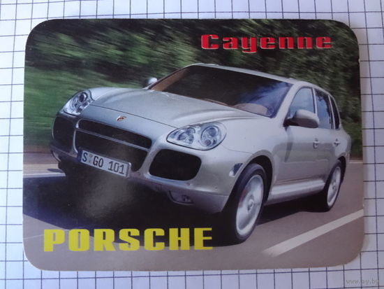 Календарик 2005 г.  PORSCHE  Cayenne.