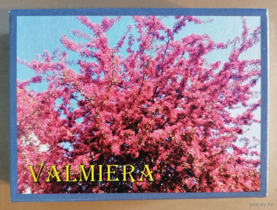 Латвия, города на спичечных коробках, Валмиера, 7 х 5 х 2 см, спички