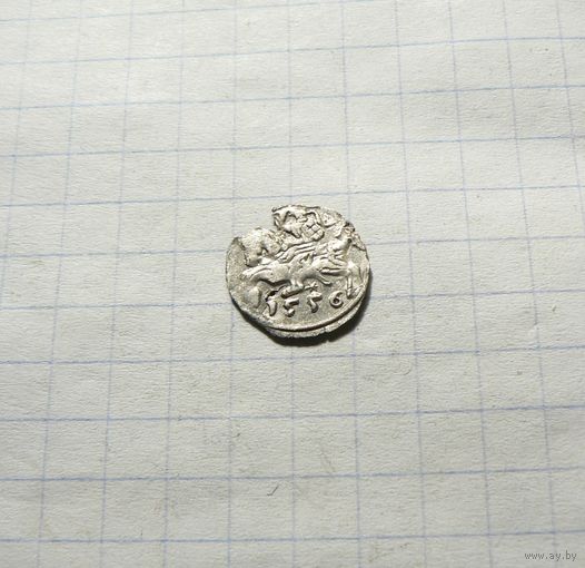 Денарий 1556 Жигимонт Август