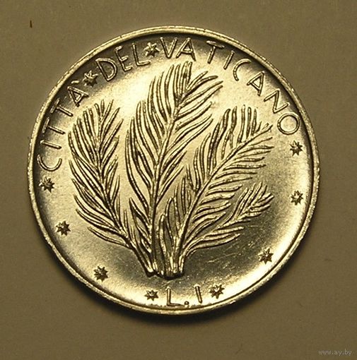 Ватикан, 1 Лира 1974