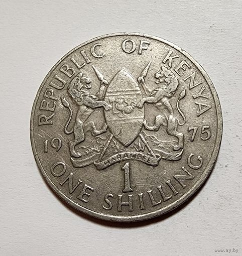 Кения 1 шиллинг, 1975