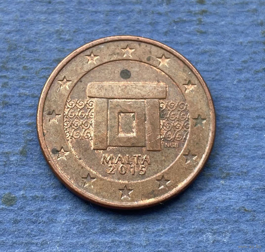 Мальта 5 евроцентов 2015