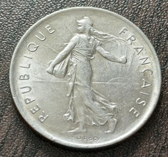 Франция 5 франков, 1971    ( 1-13-2 )